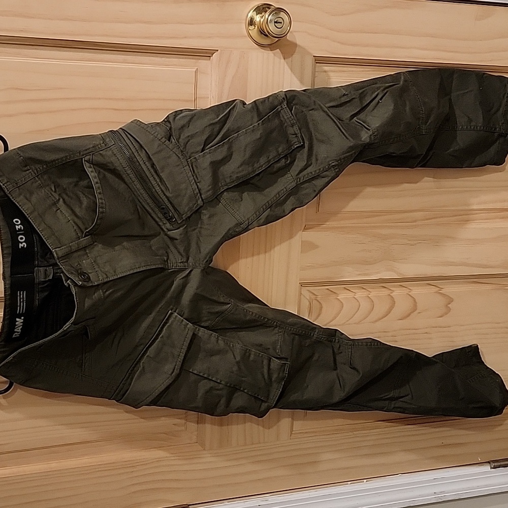 Gstar Rovic Zip 3D Straight Tapered Dark Bronze